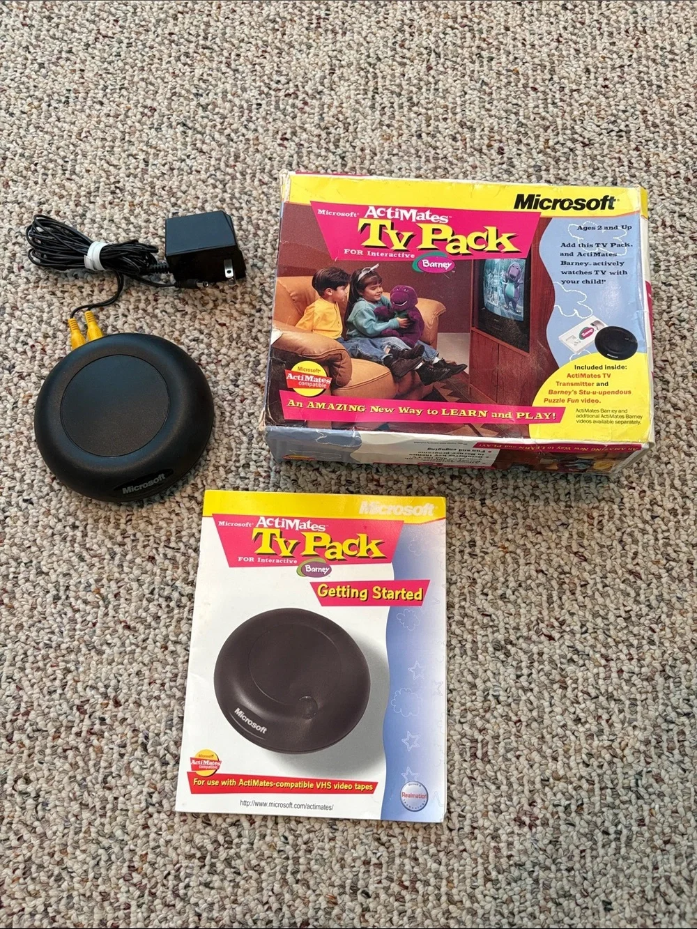 Microsoft ActiMates TV Pack - Black and Yellow Box
